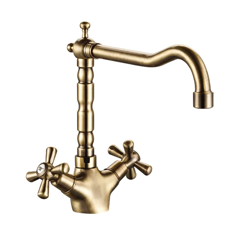 Gebürstete Nickel -Long Neck -Küchenarmatur